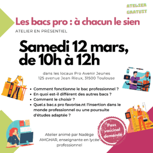 Bacs pro : à chacun le sien !